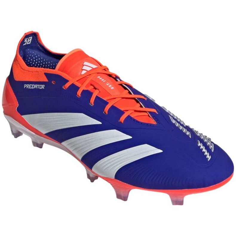 Chaussures de football Adidas Predator Elite Fg IF8867 bleu 1