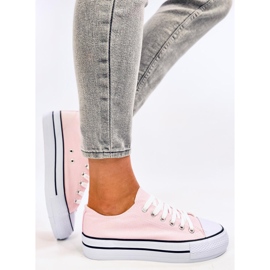 Baskets classiques femme Fargis Rose 3