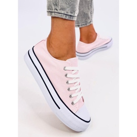 Baskets classiques femme Fargis Rose 4