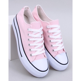 Baskets classiques femme Fargis Rose 1