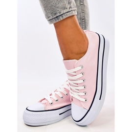 Baskets classiques femme Fargis Rose 2