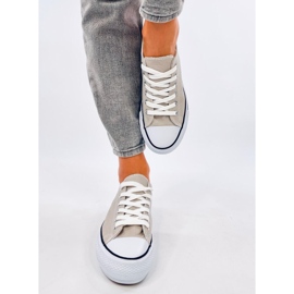 Baskets classiques femme Fargis Grey gris 2