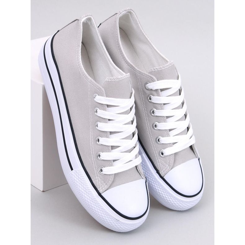 Baskets classiques femme Fargis Grey gris 1