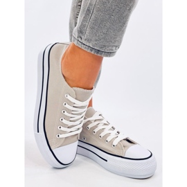 Baskets classiques femme Fargis Grey gris 4