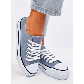 Baskets classiques pour femmes Fargis L.BLUE bleu 3