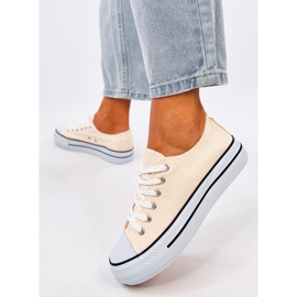 Baskets classiques femme Fargis Beige 3