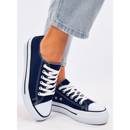 Baskets classiques pour femmes Fargis D.BLUE bleu 4