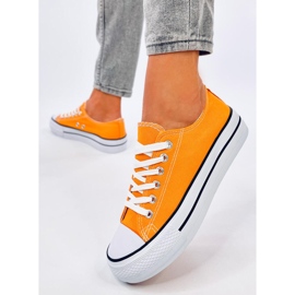 Baskets classiques femme Fargis Jaune 4