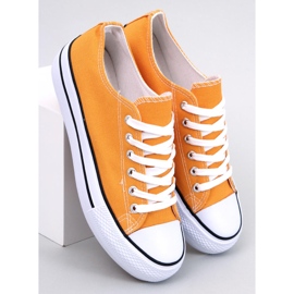 Baskets classiques femme Fargis Jaune 5