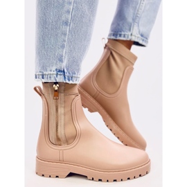 Bottines Chelsea Femme Dessous Beige 1 Bottines Chelsea Femme Dessous Beige 1