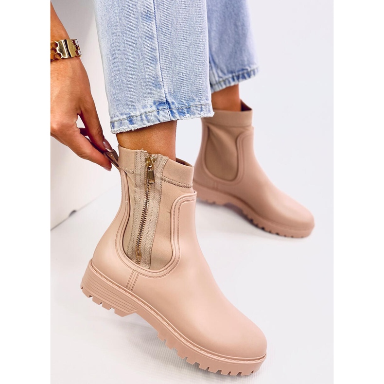 Bottines Chelsea Femme Dessous Beige 2 Bottines Chelsea Femme Dessous Beige 2