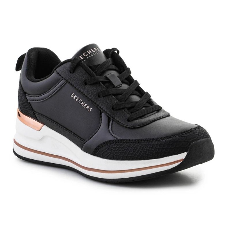Chaussures Skechers Billion 2 - Brillance fine 177345-BLK noir 1