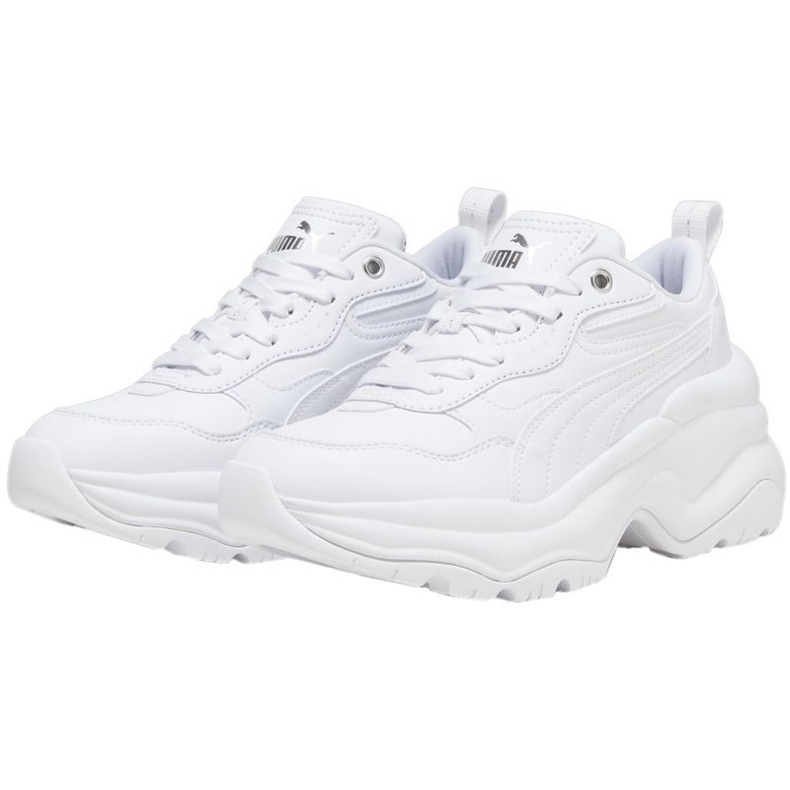 Puma Cilia Chaussures compensées 393915 02 blanc 1