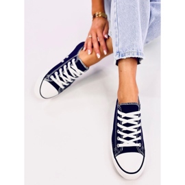 Baskets classiques pour femmes Basic D.BLUE/Navy bleu 2