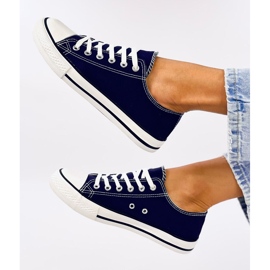 Baskets classiques pour femmes Basic D.BLUE/Navy bleu 3