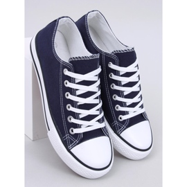 Baskets classiques pour femmes Basic D.BLUE/Navy bleu 4