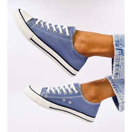 Baskets classiques pour femmes Basic Jeans bleu 3