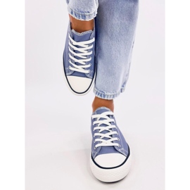 Baskets classiques pour femmes Basic Jeans bleu 5