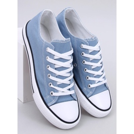 Baskets classiques pour femmes Basic Jeans bleu 4