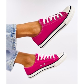Baskets classiques pour femmes Basic Fuchsia rose 4