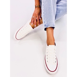 Baskets classiques femme Basic White blanche 1