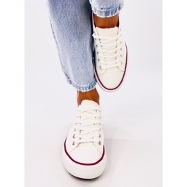 Baskets classiques femme Basic White blanche 4