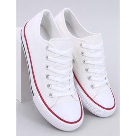Baskets classiques femme Basic White blanche 2