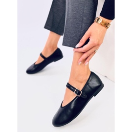 Rotaro Ballerines noires à bride le noir 2
