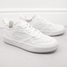 Chaussures de sport blanches pour hommes Big Star OO174003 2