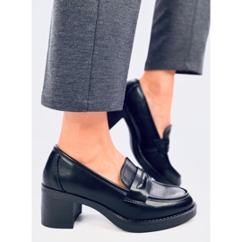 Mocassins à talons hauts Ramona noirs le noir 1