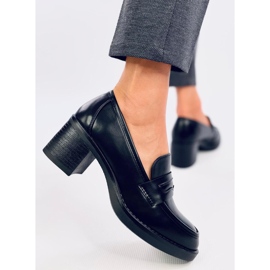 Mocassins à talons hauts Ramona noirs le noir 2