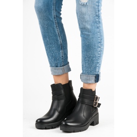 Abloom Bottines Chelsea à boucles le noir 2
