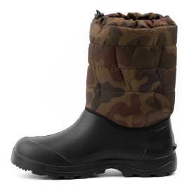 Fagum-Stomil Chaussures, chaussures en mousse, bottes Wellington isolées, hauteur Trewor noir 1