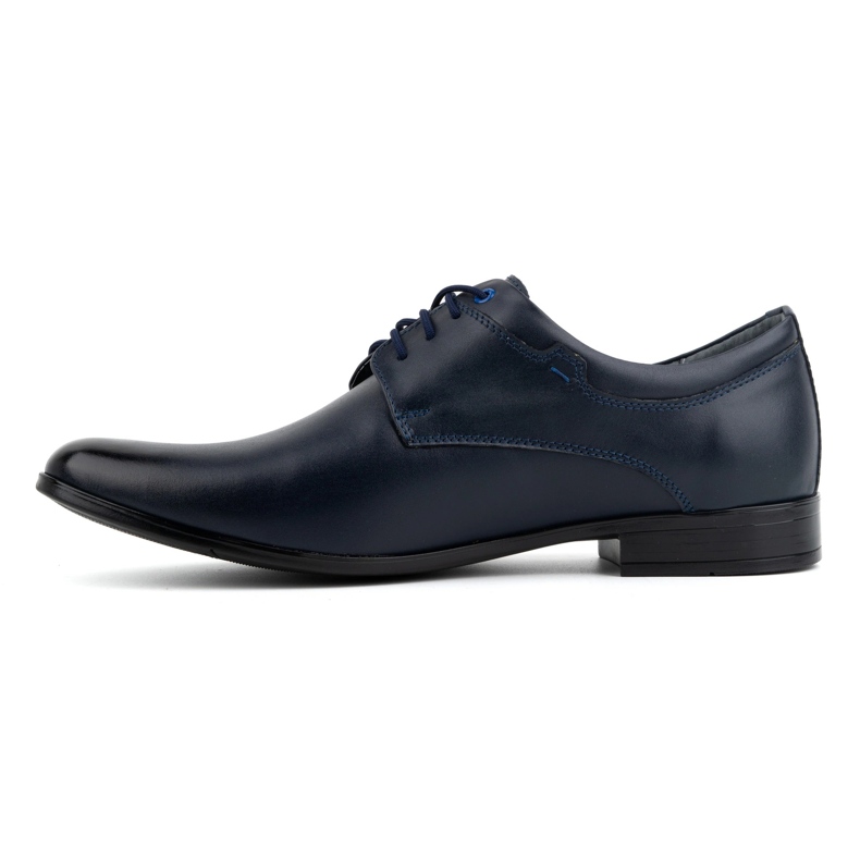 Olivier Chaussures habillées en cuir pour hommes 263LU, bleu marine 1