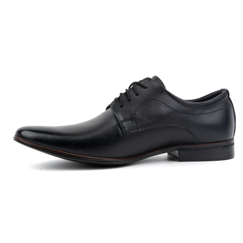Olivier Chaussures habillées en cuir pour hommes 277 noires et bordeaux 1