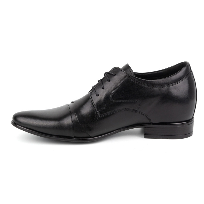 Olivier Chaussures formelles élégantes en cuir pour hommes P12, noir le noir 1