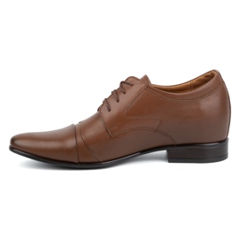 Olivier Chaussures formelles élégantes en cuir pour hommes, P12, marron brun 1 Olivier Chaussures formelles élégantes en cuir pour hommes, P12, marron brun 1