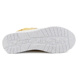 WASAK Baskets en cuir pour femme 0720W jaune 5