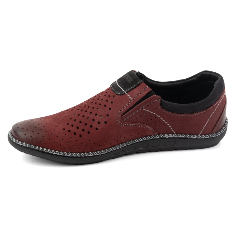 Joker Chaussures homme, mocassins cuir 937L, bordeaux rouge 1 Joker Chaussures homme, mocassins cuir 937L, bordeaux rouge 1