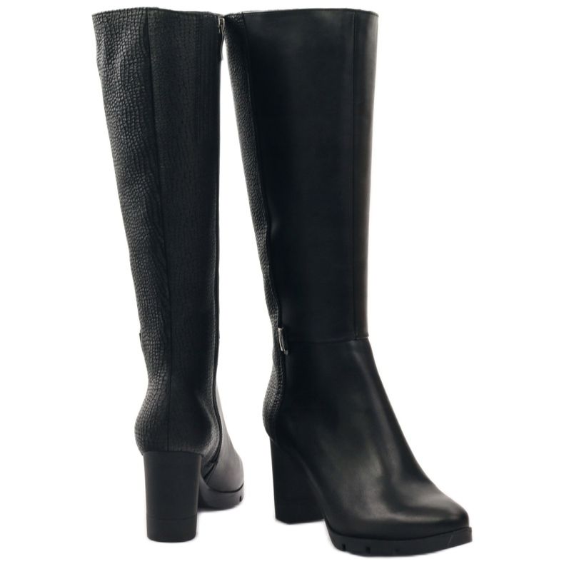 Bottines noires chics Marco 737 le noir 3