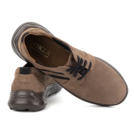 JOKER Sport Style chaussures pour hommes modèle 895J marron brun 1