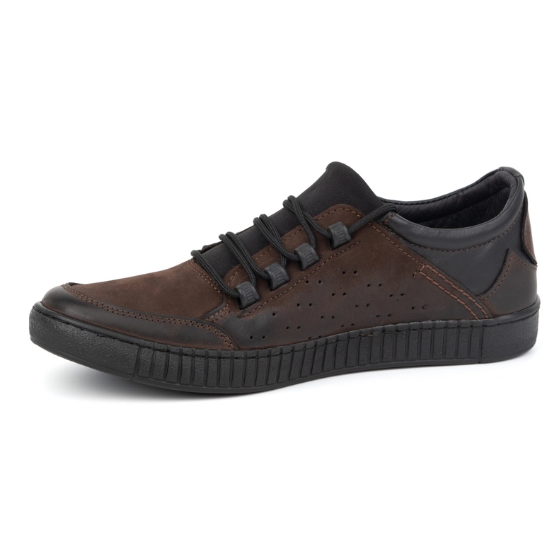 Olivier Chaussures à lacets en cuir pour hommes 287KZ Marron brun 1 Olivier Chaussures à lacets en cuir pour hommes 287KZ Marron brun 1