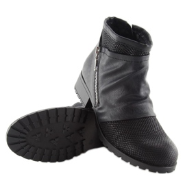 Bottes militaires noires 669 noir le noir 2
