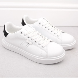Baskets blanches chaussures de sport homme Big Star OO174115 1