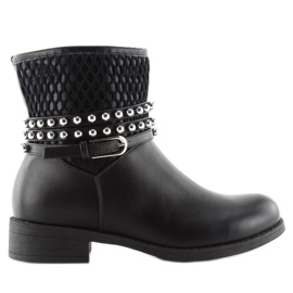 Bottes noires pour femmes pe131p noir 1