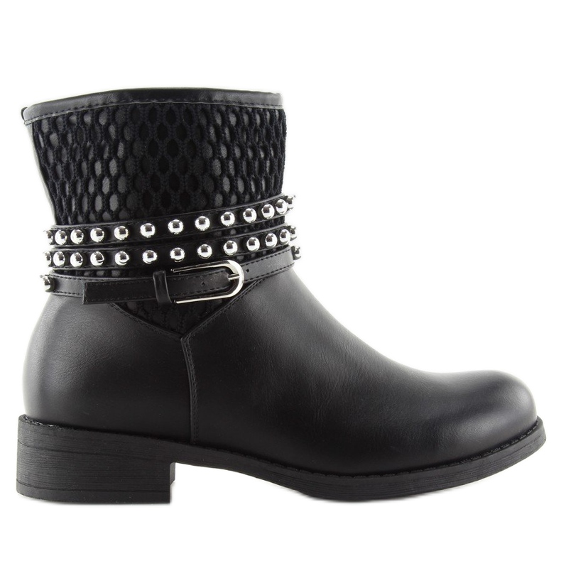 Bottes noires pour femmes pe131p noir 1