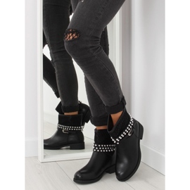 Bottes noires pour femmes pe131p noir 2
