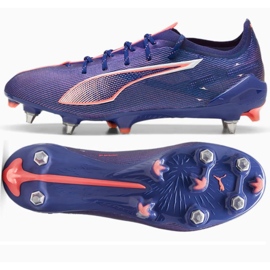 Chaussures de football Puma Ultra 5 Ultimate MxSG 107883-01 violet 1