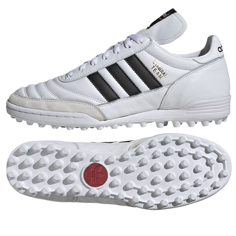 Chaussures de football Adidas Mundial Team Tf ID4053 blanche 1