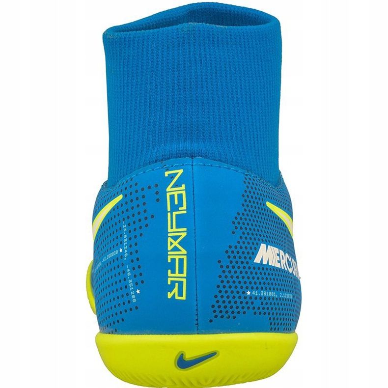 Chaussures d'intérieur Nike Mercurial Victory 6 Df Njr Ic Jr 921491-400 bleu bleu 2
